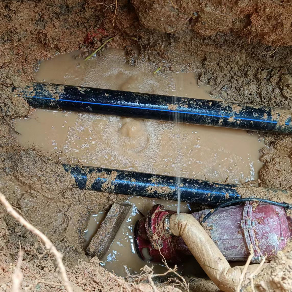 南昌PE管道漏水检测及维修5