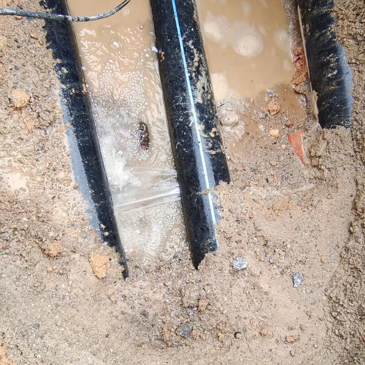 南昌PE管道漏水检测及维修7